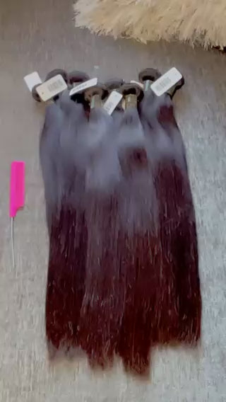 Céline Luxury Hair – 100g Raw Virgin Extensions in Straight, Wavy or Curly texture